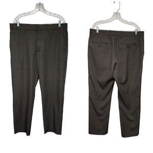 Perry Ellis Portfolio Men's Modern Fit Straight Leg Dress Pants Size 36X30